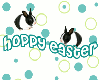 Hoppy Easter sticker