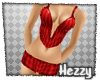 H~Stripey Sleepwear Red