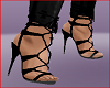 Black Laced up Heels
