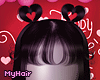 amaya + bangs black