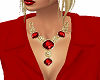 Ruby & Gold Necklace