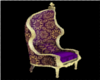 Princess chair purple