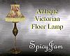 Antq Victn Floor Lamp CR