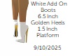 [BB] Add On Gold Heel Wh