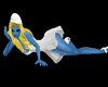 Smurfette dress