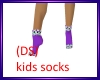 (DS)purple socks
