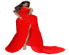 Kwen Long Dress Red