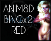 MFT ANIM8D BINGx2 Red