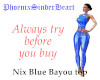 Nix Blue Bayou top