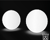 May♥White Neon Balls