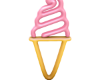NEON ICE GOLD PINK WALL