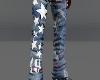 Star Pattern Jeans
