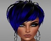 louX0 black/blue hair
