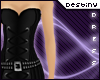 [D] Black Cat Dress