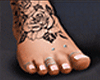 𝕄✓م Tattoo Feet