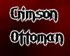 Crimson Ottomon