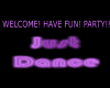 Just Dance Neon Sign