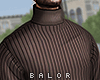 ♛ Turtleneck Brown.