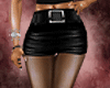 *CF*Short leather skirt+
