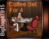 [BD} Coffee Set for 4