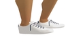 Blue and  White shoes