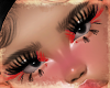 wispy lashes red
