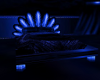 Blue Elegance Bed