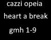 cazzi opria hearta break