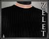 |LZ|Black Sweater Crop