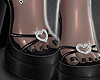 Hot Cupid Black Heels