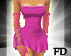 BM Pink Tube Dress