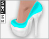 ::S::Vintage Pumps Aqua