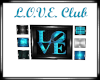 Love Club Framed Art