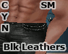 Blk Leathers*sm*