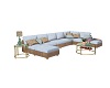 Pale Blue sofa set