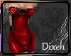 |Dix| Pvc Daina Red