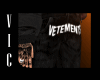Vetements Black Jeans