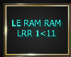 P.LE RAM RAM