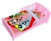 Pink Power Puff Bed