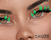 Ombre Lashes Lime