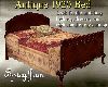 Antique 1920 Bed OldRose