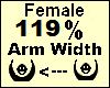 Arm Scaler 119%