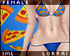 lmL Bikini - Pizza