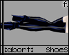 :a: Blue PVC Zipper Boot
