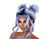 kika hair blue