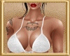 ✘White Bikini & Tattoo