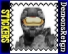 Grey Soldier Stamp