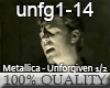 Metallica-Unforgiven 1/2