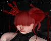 Hair Pins Red