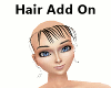 Hair Add On Brown